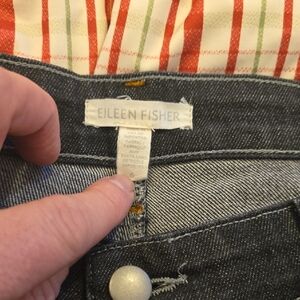 Eileen Fisher Women's Charcoal Jeans